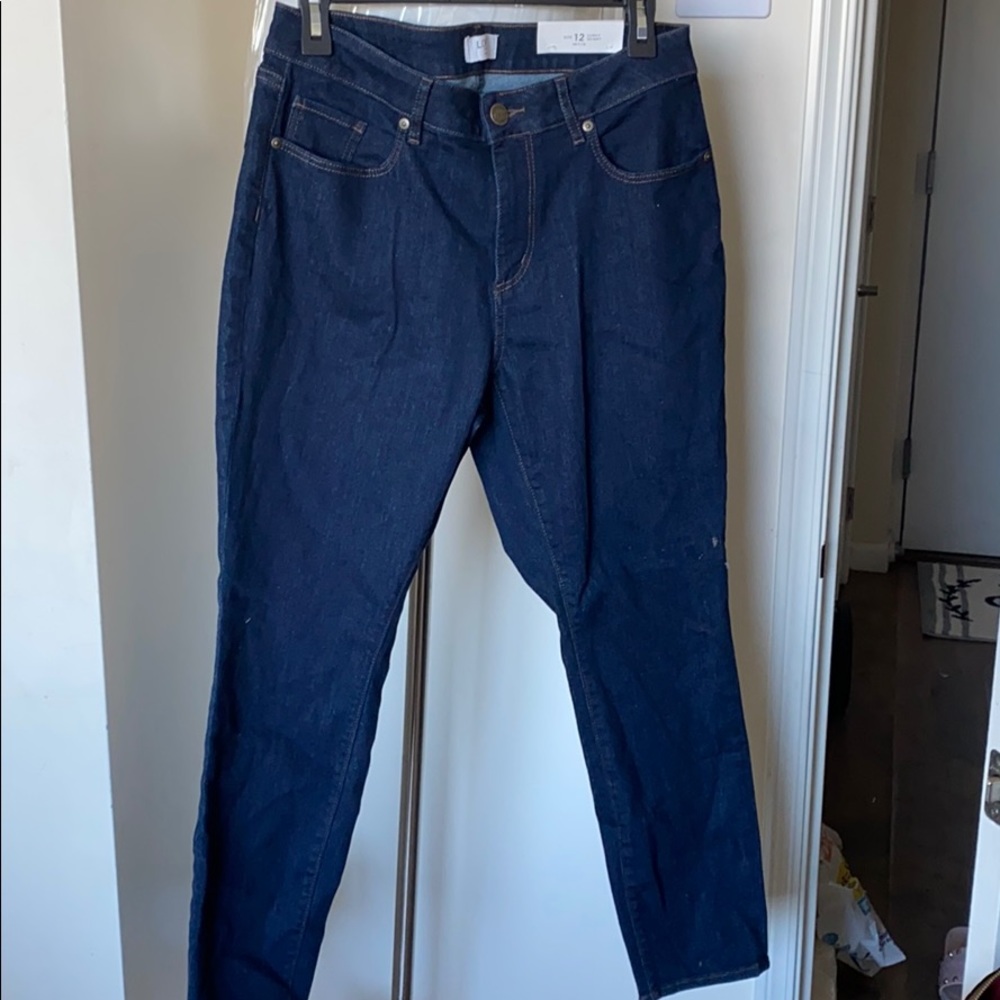 Petite jeans with stretch